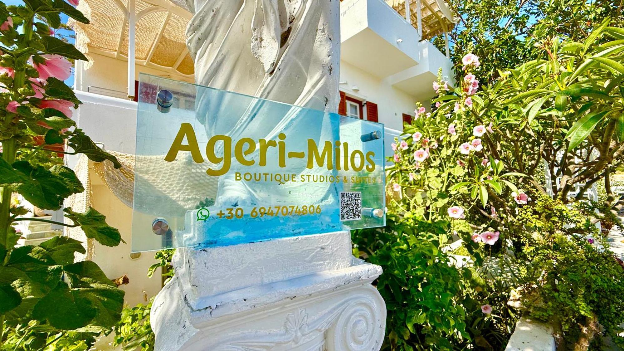 Deluxe Studios & Suites Ageri-Milos Adamantas (Milos) Exterior foto